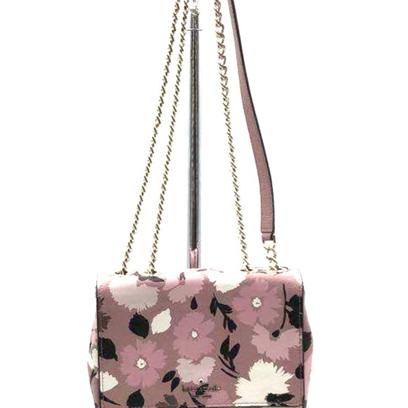 kate spade Handbags - Kate Spade Mini Emelyn Briar Lane Gala Floral Pink Multi Shoulder Purse/Bag